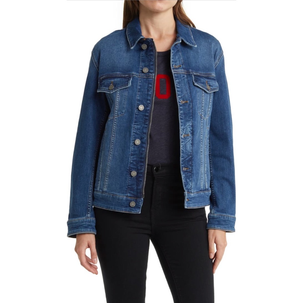 Zadig & Voltaire Denim Heart Jacket - Picture 2 of 12